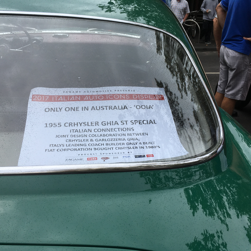 Illustration for article titled Italian car show - Lygon St (updated) now with photo dump